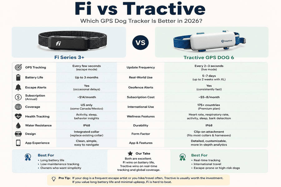 Fi vs. Tracktive gps tracker